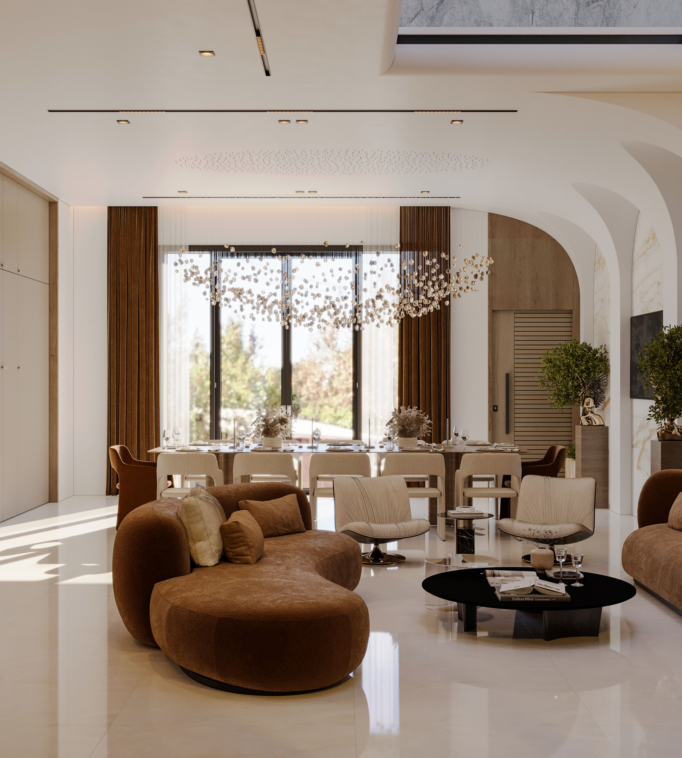 Neo-Islamic Villa Hall