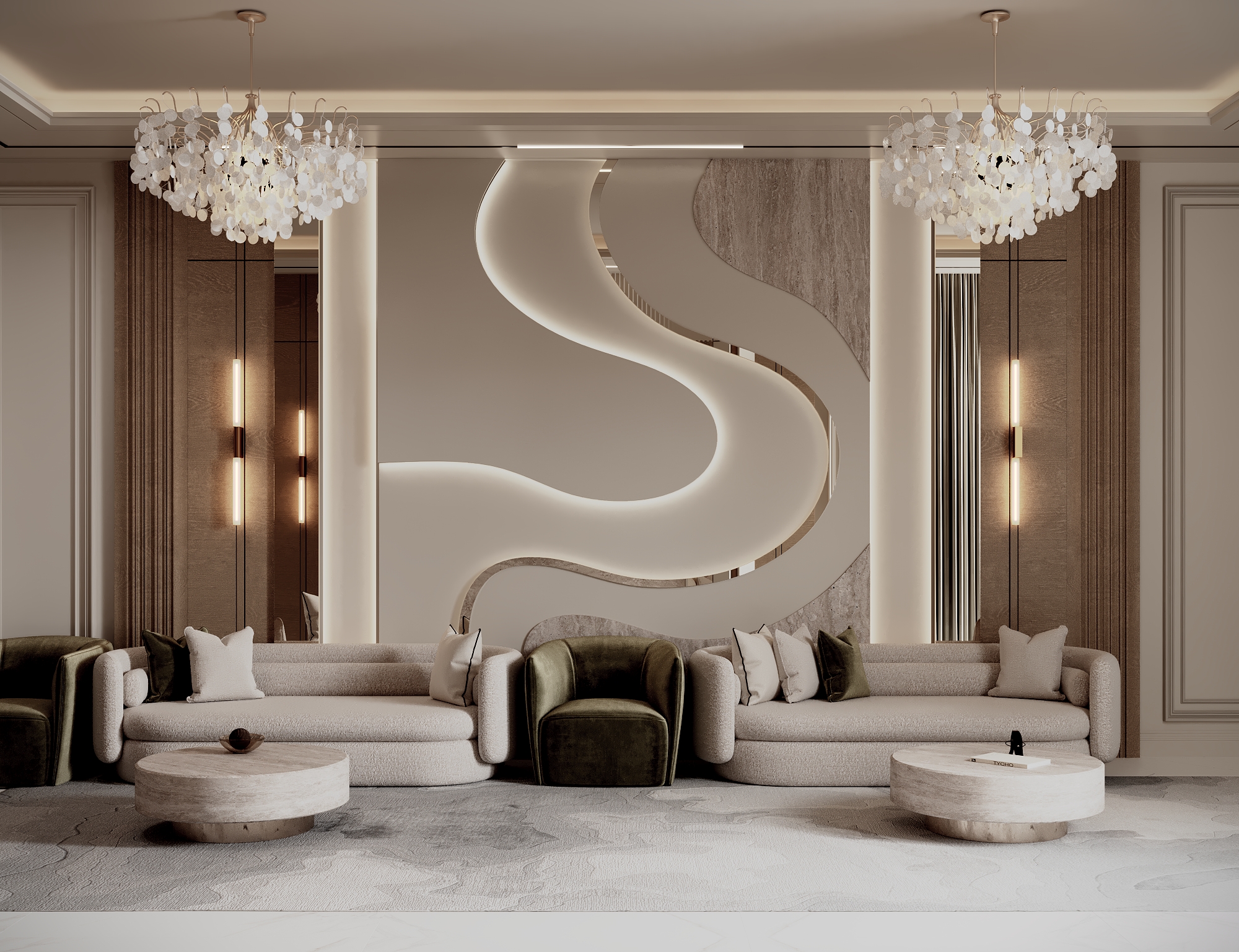 Luxury Reception Area