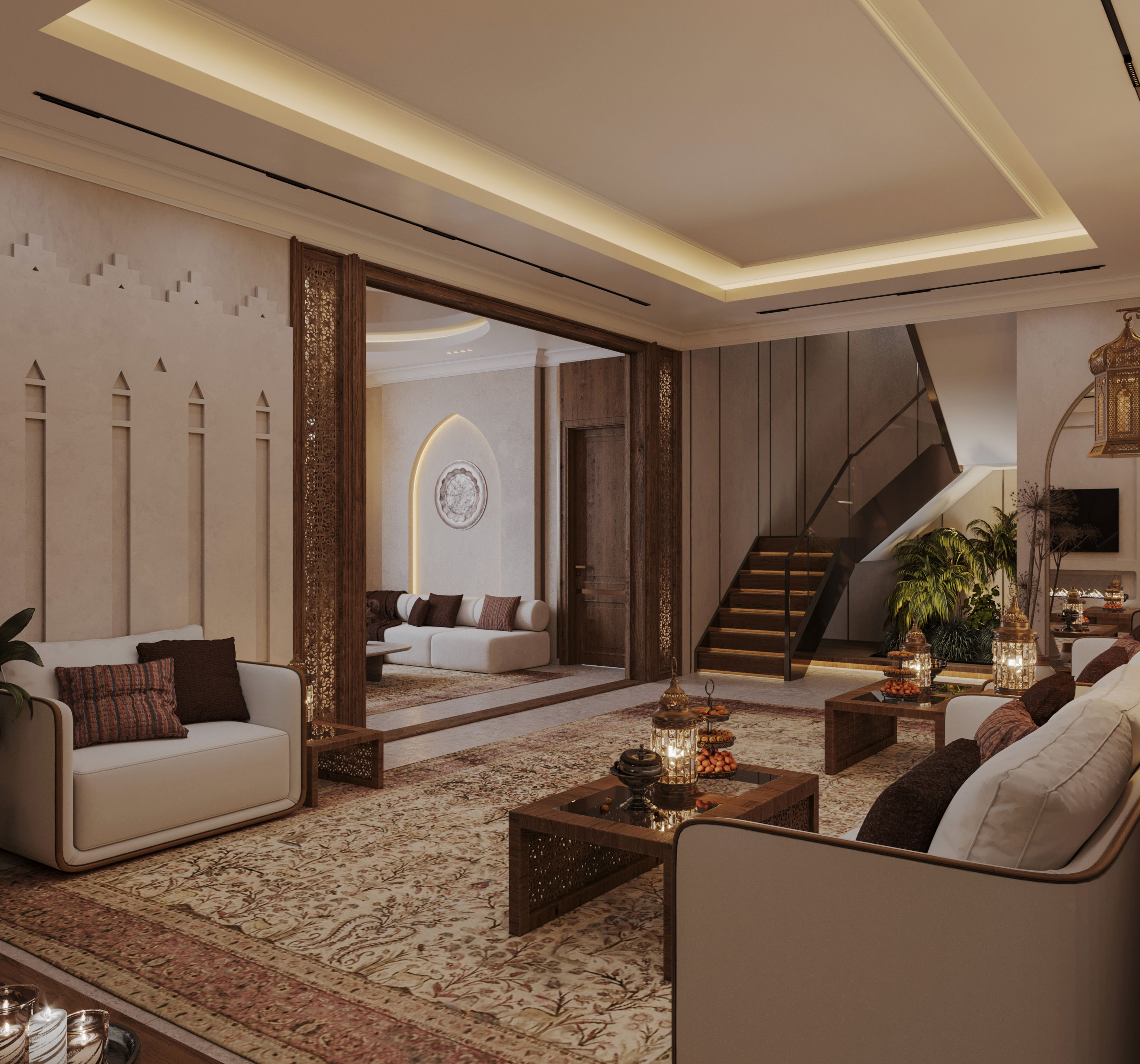 Moroccan Style Living Room